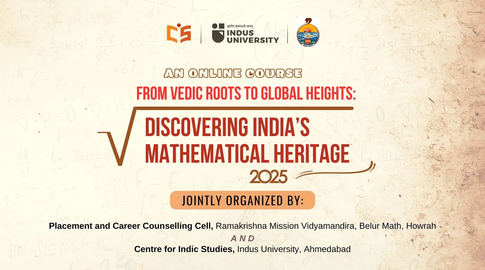 Discovering India’s Mathematical Heritage